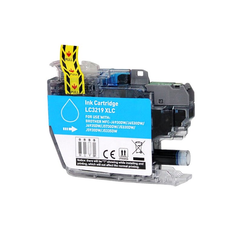 Tinteiro Compatível Brother LC-3219XL Ciano