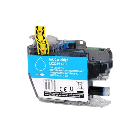 Tinteiro Compatível Brother LC-3219XL Ciano