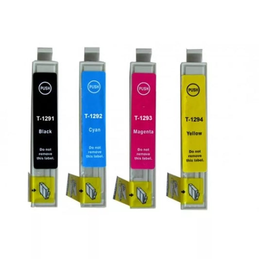 Pack 4 Cores Compatíveis Epson 29XL (T2991-T2992-T2993-T2994)